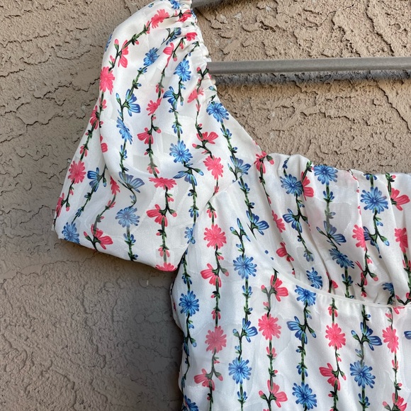 SOLD FOXIEDOX NWT Floral Printed Cottagecore Empire Waist Finola Dress - Picture 9 of 11